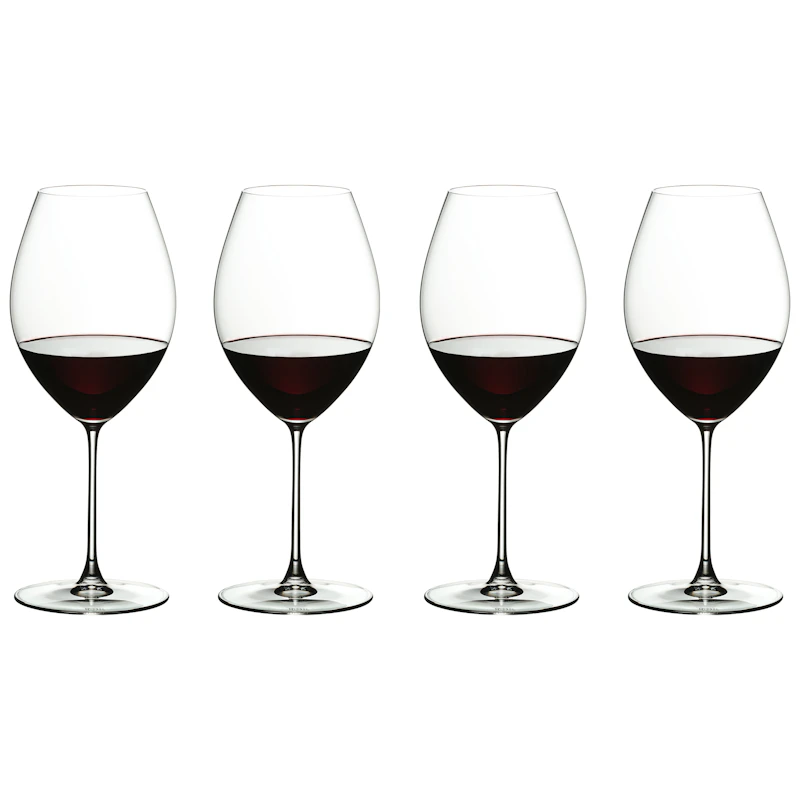 Veritas Old World Syrah Vinglas, 4-pack
