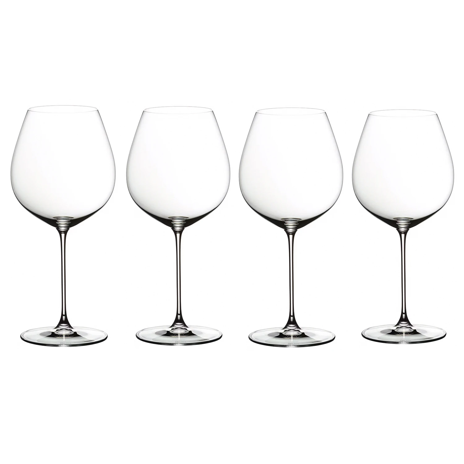 Riedel Veritas Vinglas Old World Pinot Noir 4-pack 4 F&ouml;r 3 - Vinglas Kristallglas Klar