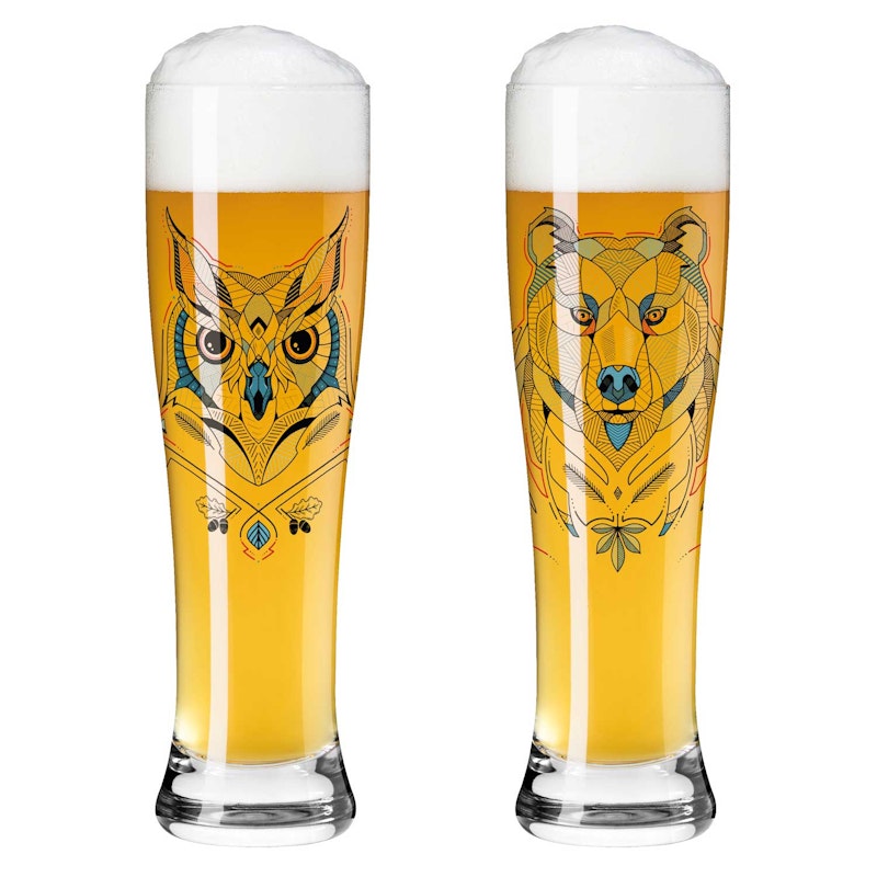 Brauchzeit Ölglas 2-pack, #1 & 2
