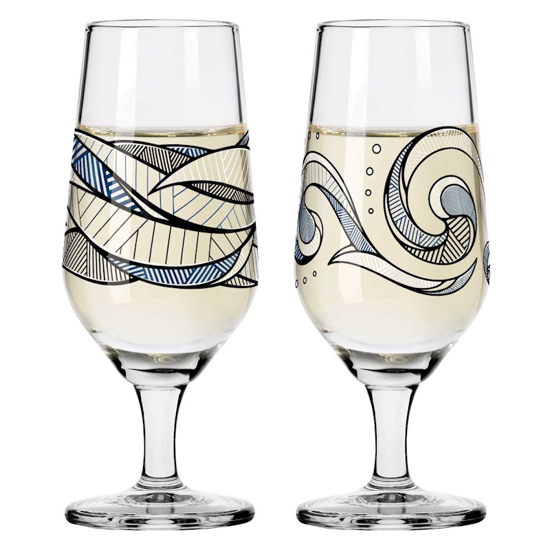 Brauchzeit Snapsglas 5,5 cl 2-pack, #5 & 6