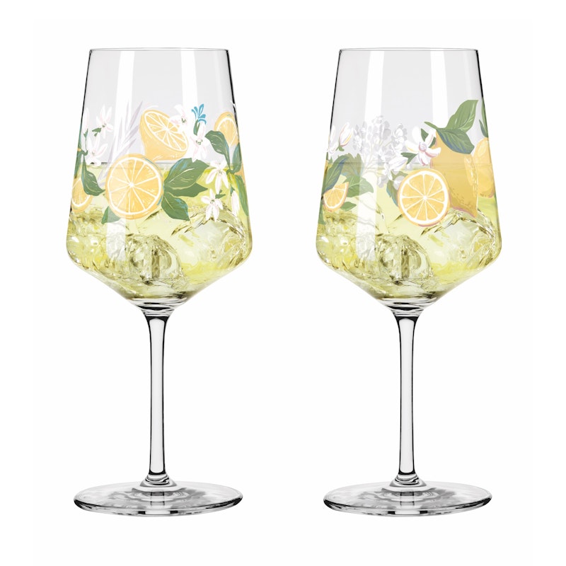 Sommertau Vinglas 2-pack, Limoncello 2025