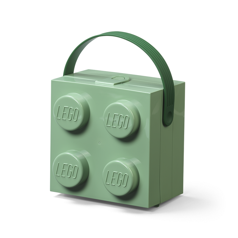 LEGO® Låda Med Handtag 4 Knoppar, Grön