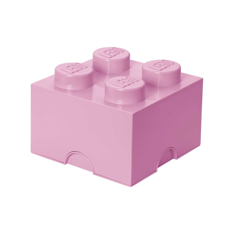LEGO® Förvaringslåda 4 Knoppar, Ljuslila