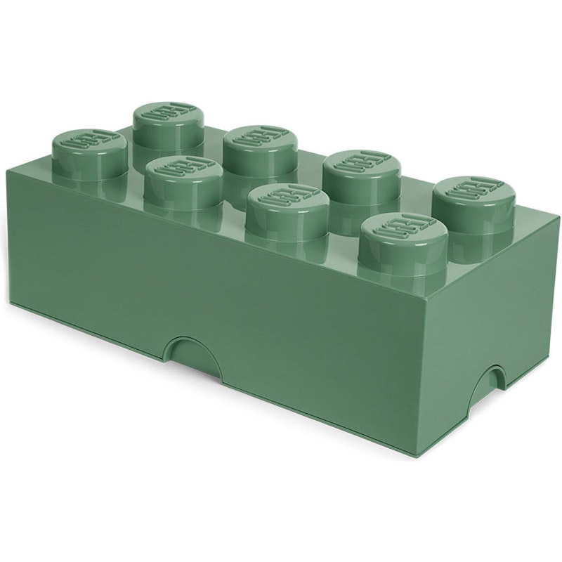LEGO® Förvaringslåda 8 Knoppar, Sand Green
