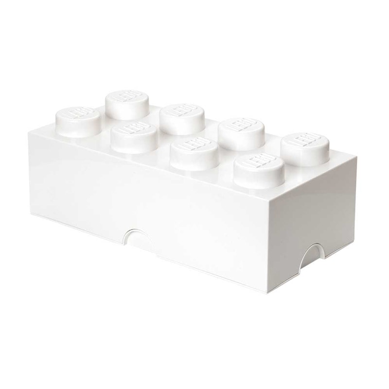 LEGO® Förvaringslåda 8 Knoppar, Vit
