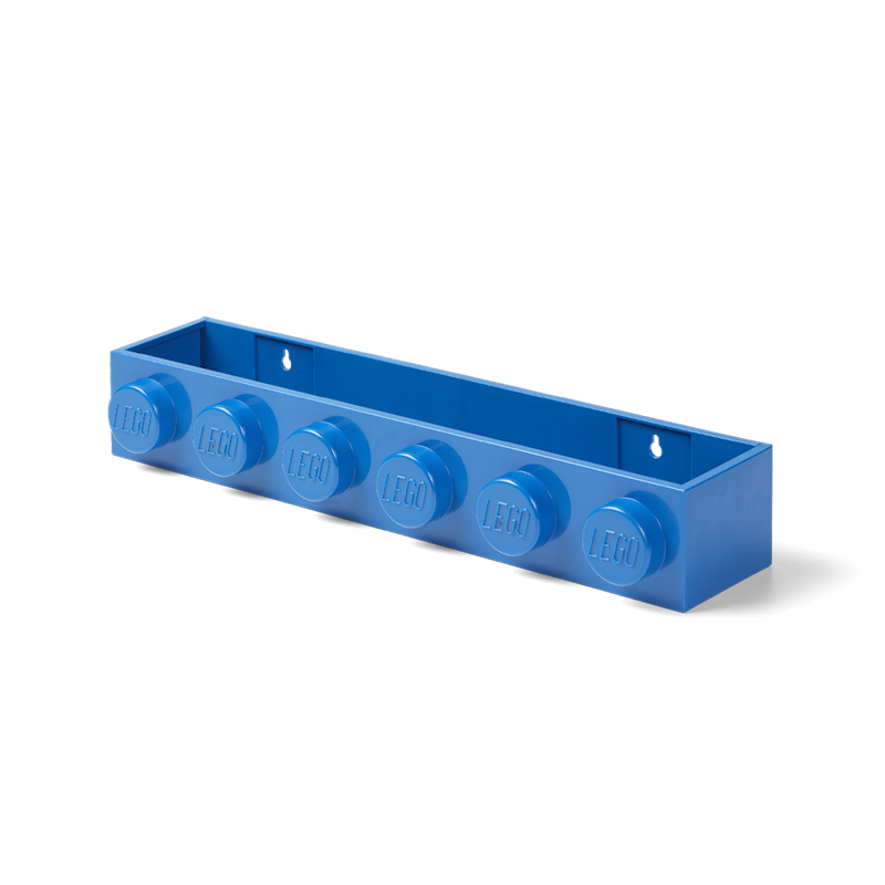 LEGO® Vägghylla, Blå