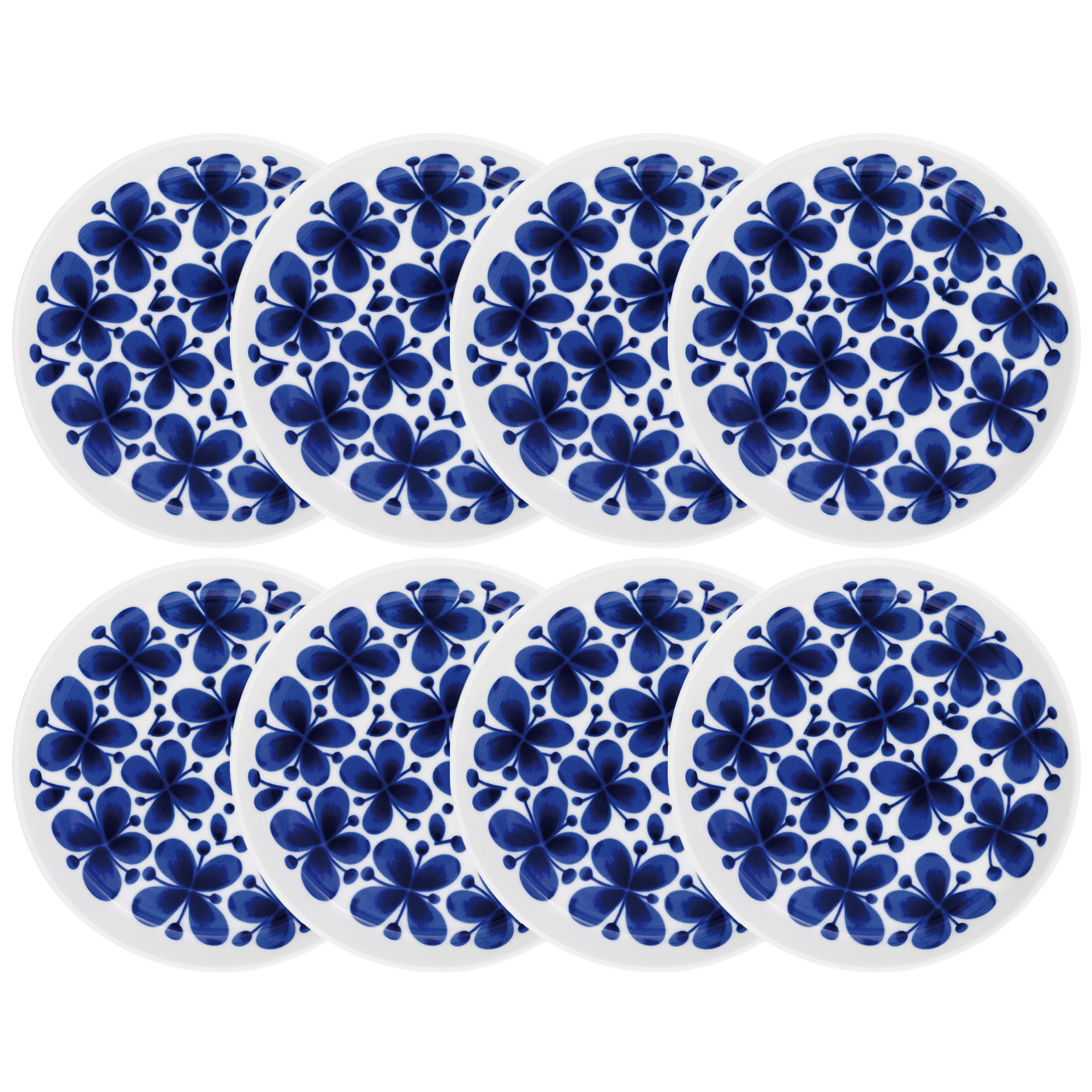 R&ouml;rstrand Mon Amie Assiett 18 Cm 8-pack - Assietter Porslin Vit