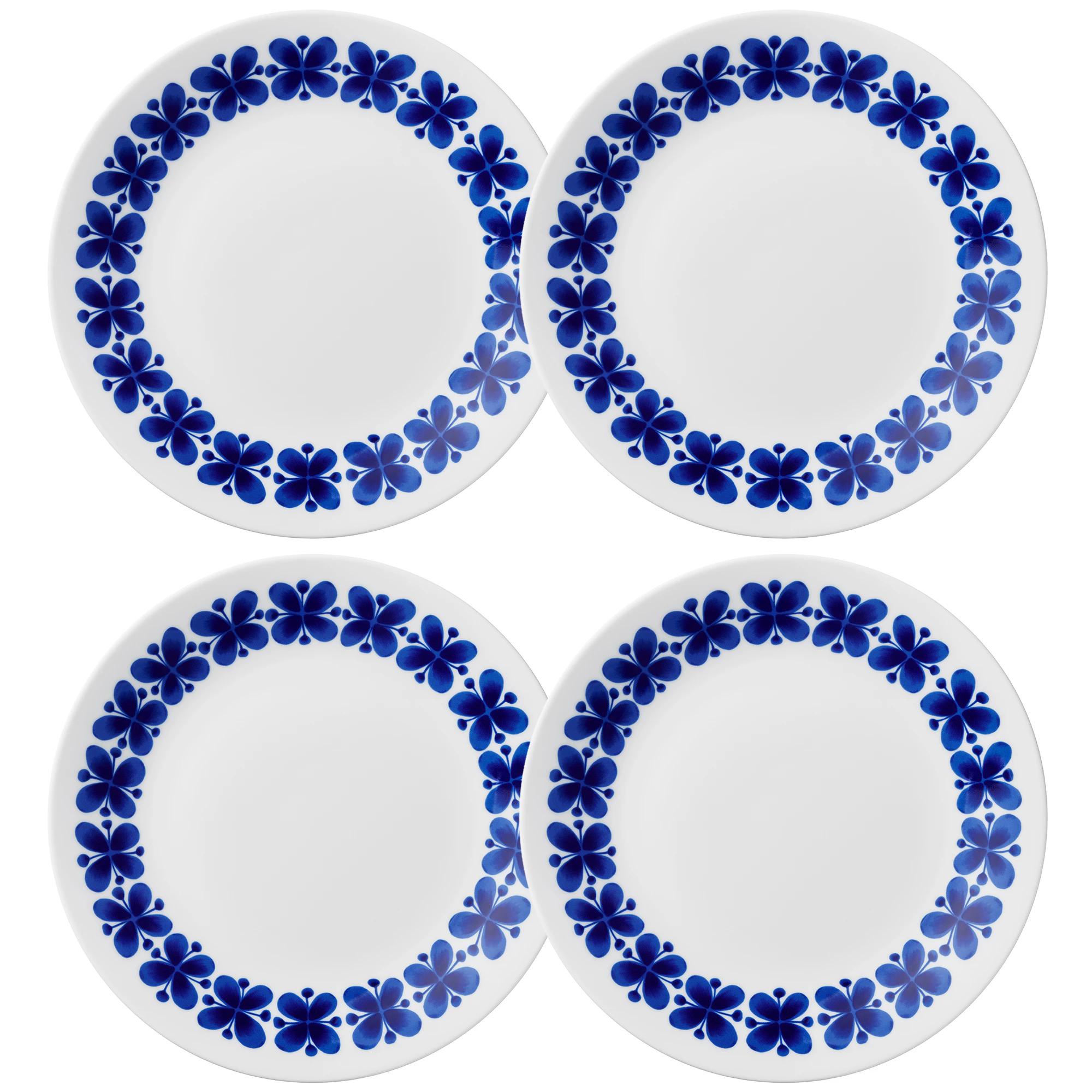 R&ouml;rstrand Mon Amie Tallrik 24 Cm 4-pack - Assietter Vit