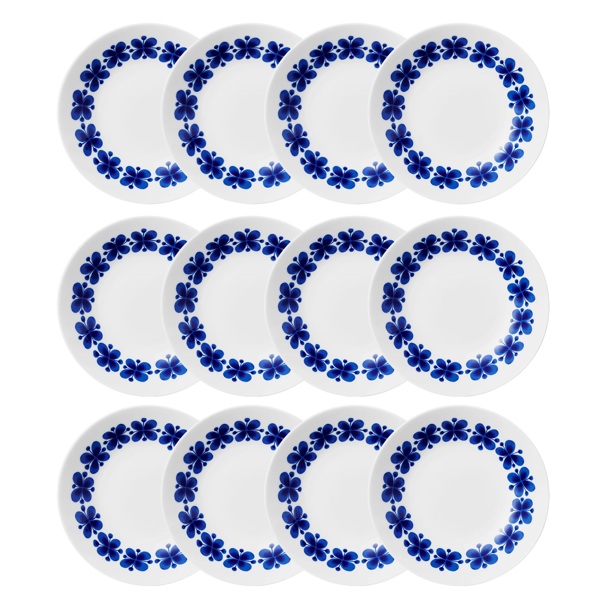 R&ouml;rstrand Mon Amie Djup Tallrik 20 Cm 12-pack - Vit