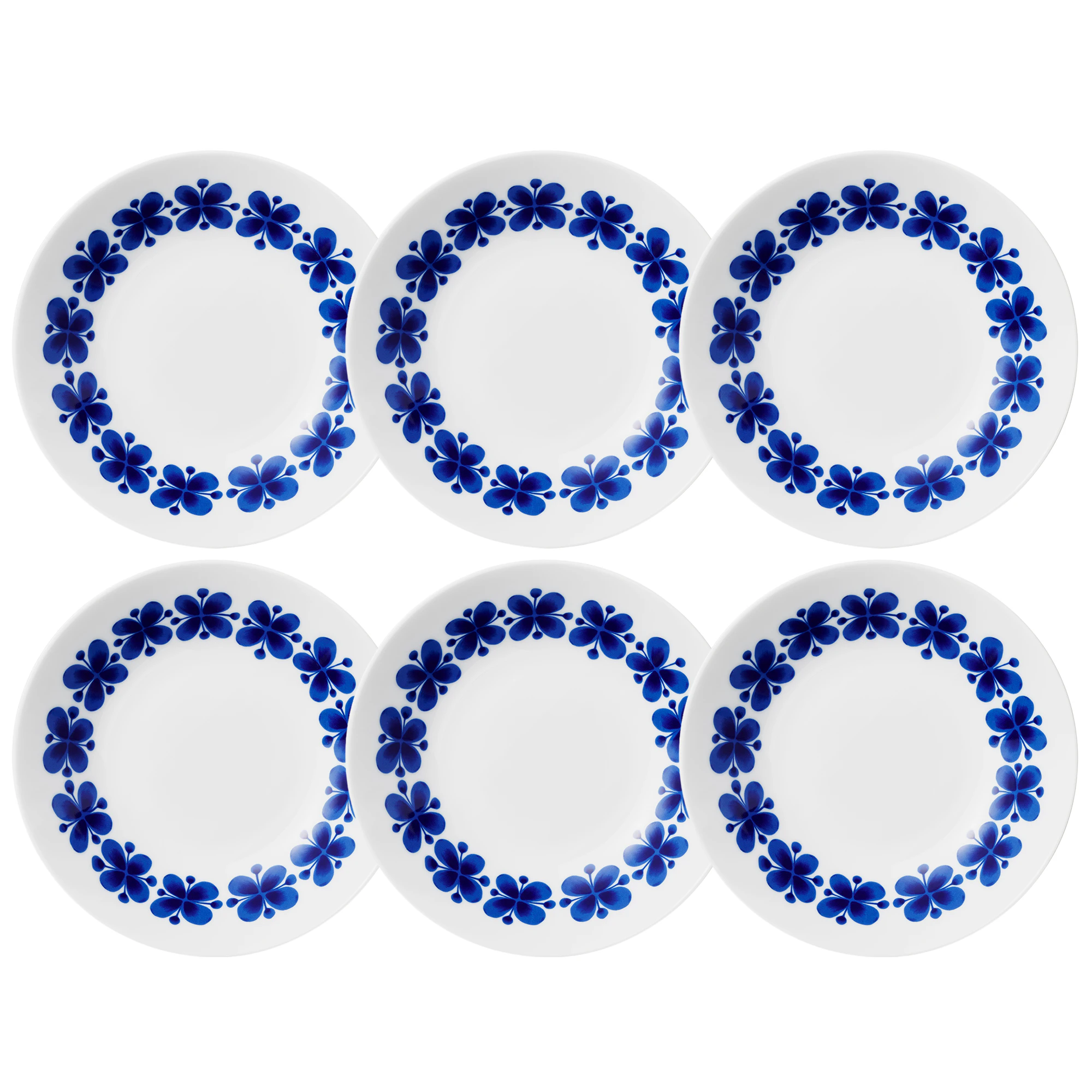 R&ouml;rstrand Mon Amie Djup Tallrik 20 Cm 6-pack - Djupa tallrikar Vit
