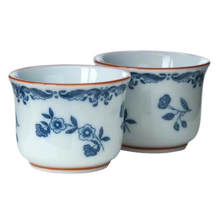 R&ouml;rstrand Ostindia &Auml;ggkopp 2-pack - &Auml;ggkoppar Porslin Vit