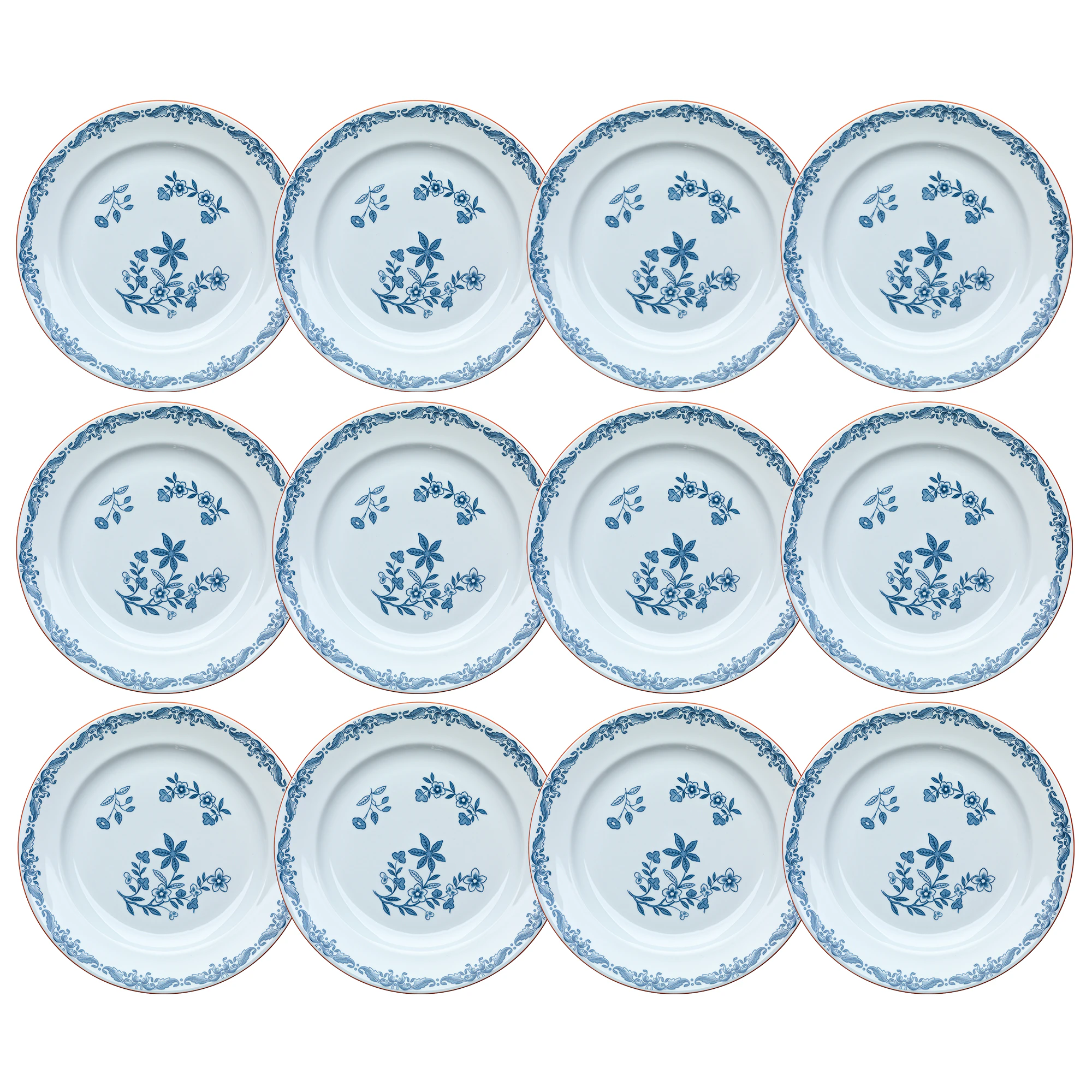 R&ouml;rstrand Ostindia Assiett 18 Cm 12-pack - Porslin Vit