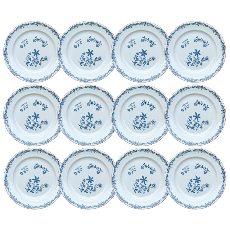 Ostindia Assiett 18 cm, 12-pack
