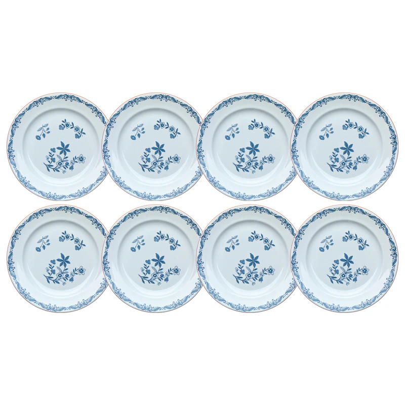 Ostindia Assiett 18 cm, 8-pack