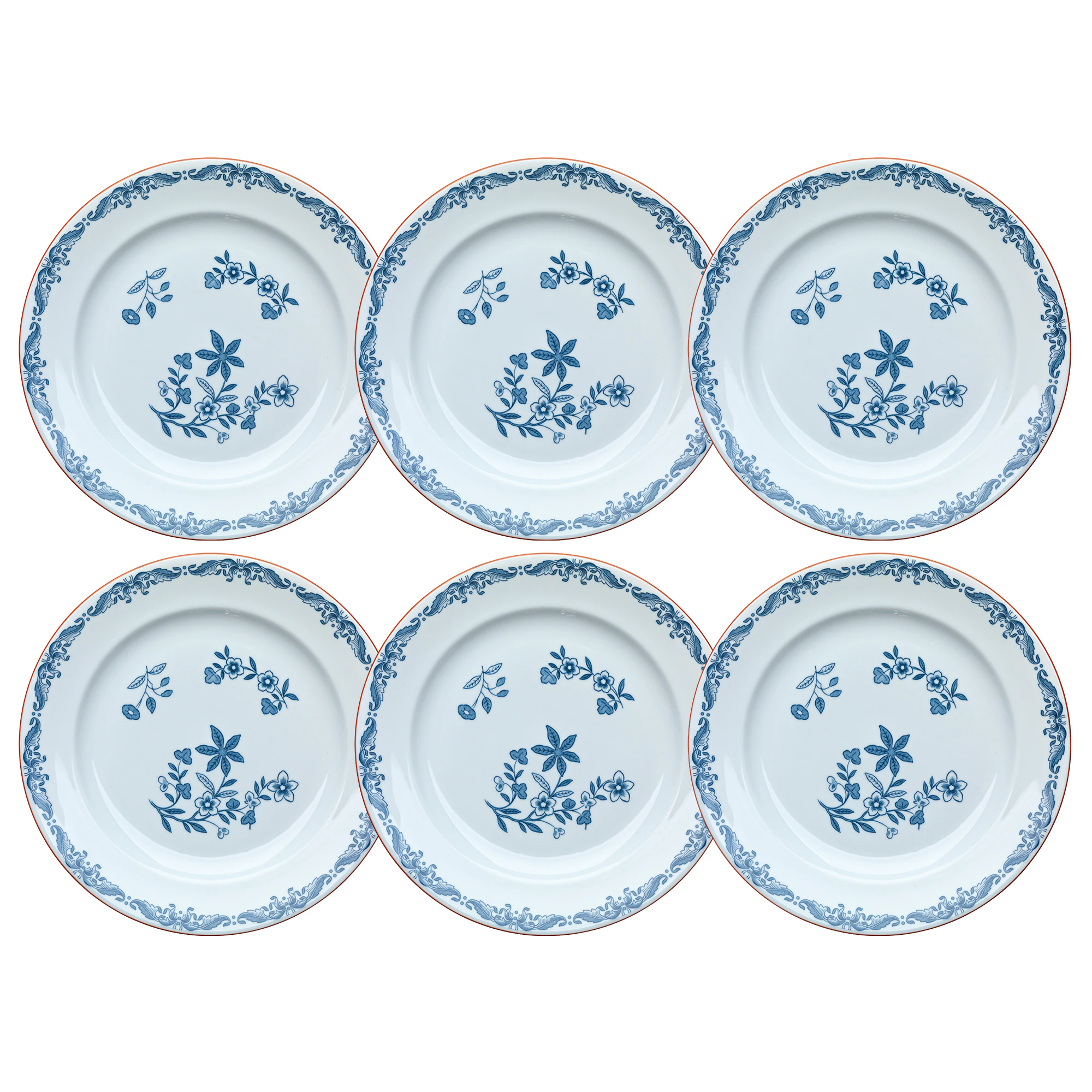 R&ouml;rstrand Ostindia Assiett 18 Cm 6-pack - Porslin Vit