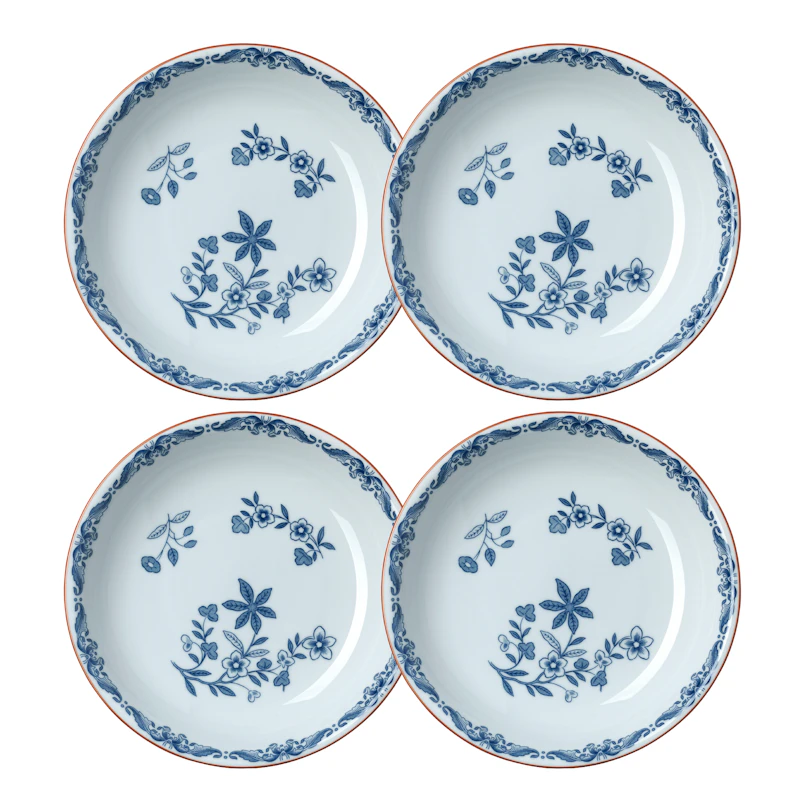 Ostindia Djup Tallrik 22 cm, 4-pack