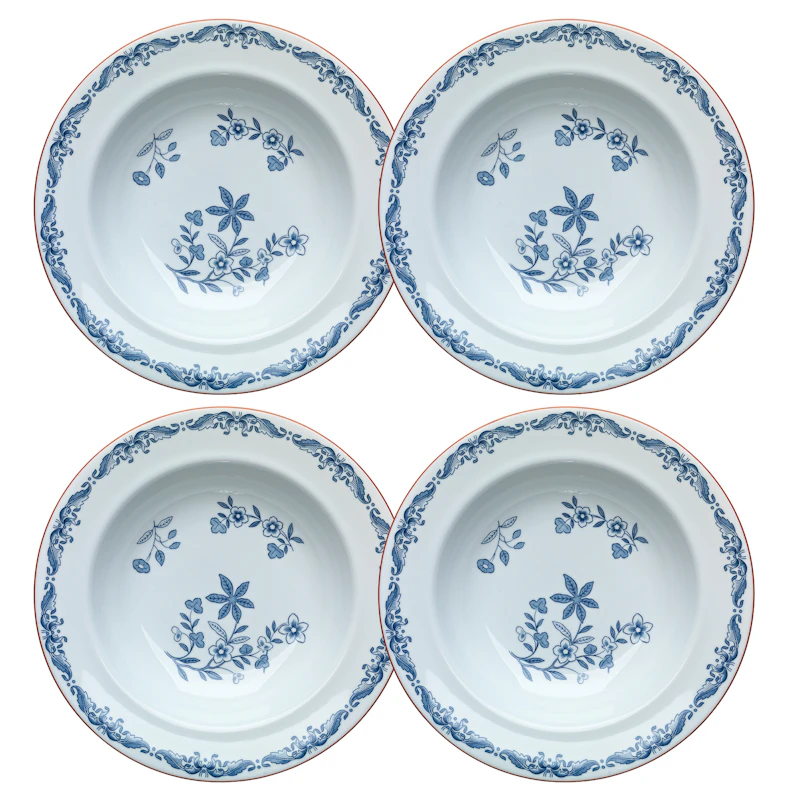 Ostindia Djup Tallrik 24 cm, 4-pack