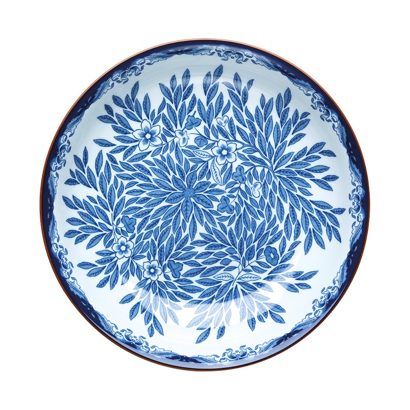 Ostindia Floris Djup Tallrik 22 cm, Blå