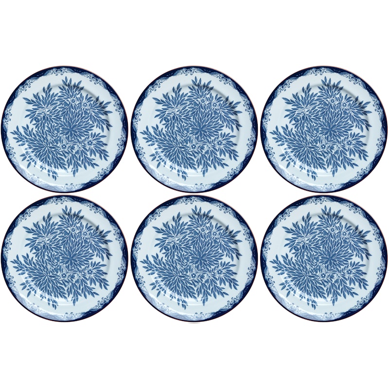 Ostindia Floris Middagstallrik 27 cm, 6-pack
