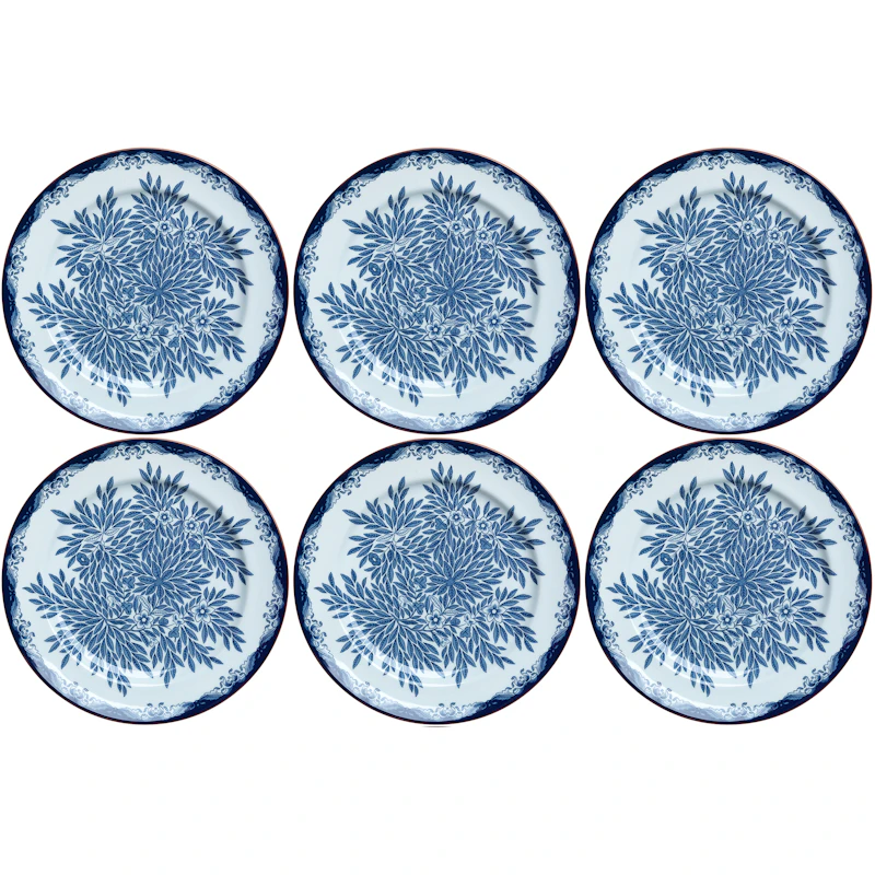Ostindia Floris Middagstallrik 27 cm, 6-pack