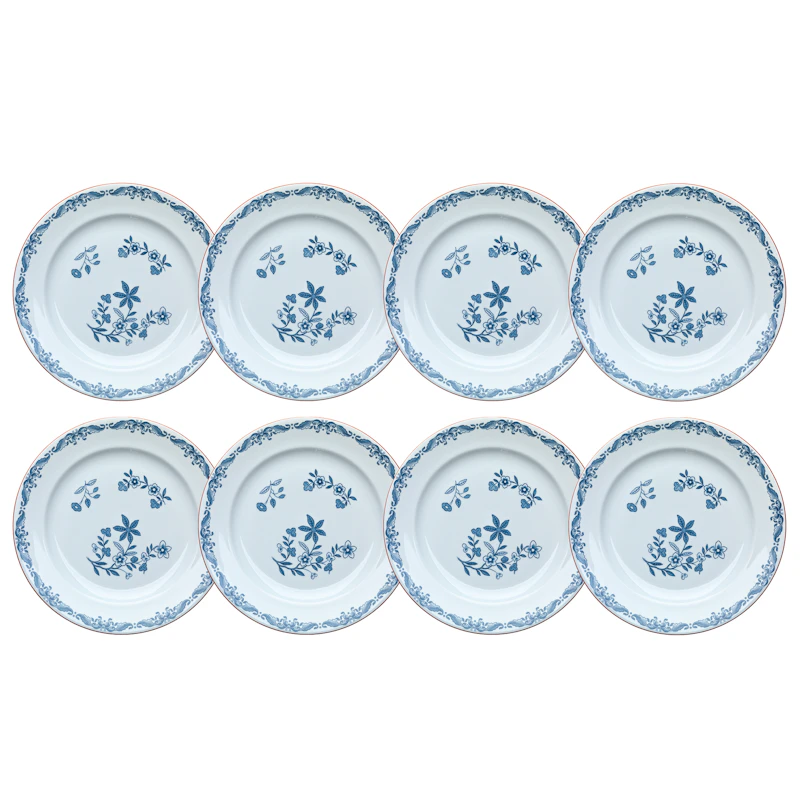 Ostindia Tallrik 21 cm, 8-pack