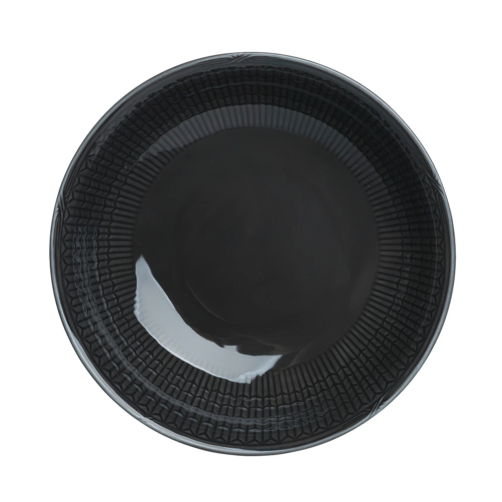 R&ouml;rstrand Swedish Grace Djup Tallrik 19 Cm Sten (M&ouml;rkgr&aring;) - Djupa tallrikar Porslin Sten (M&ouml;rkgr&aring;)