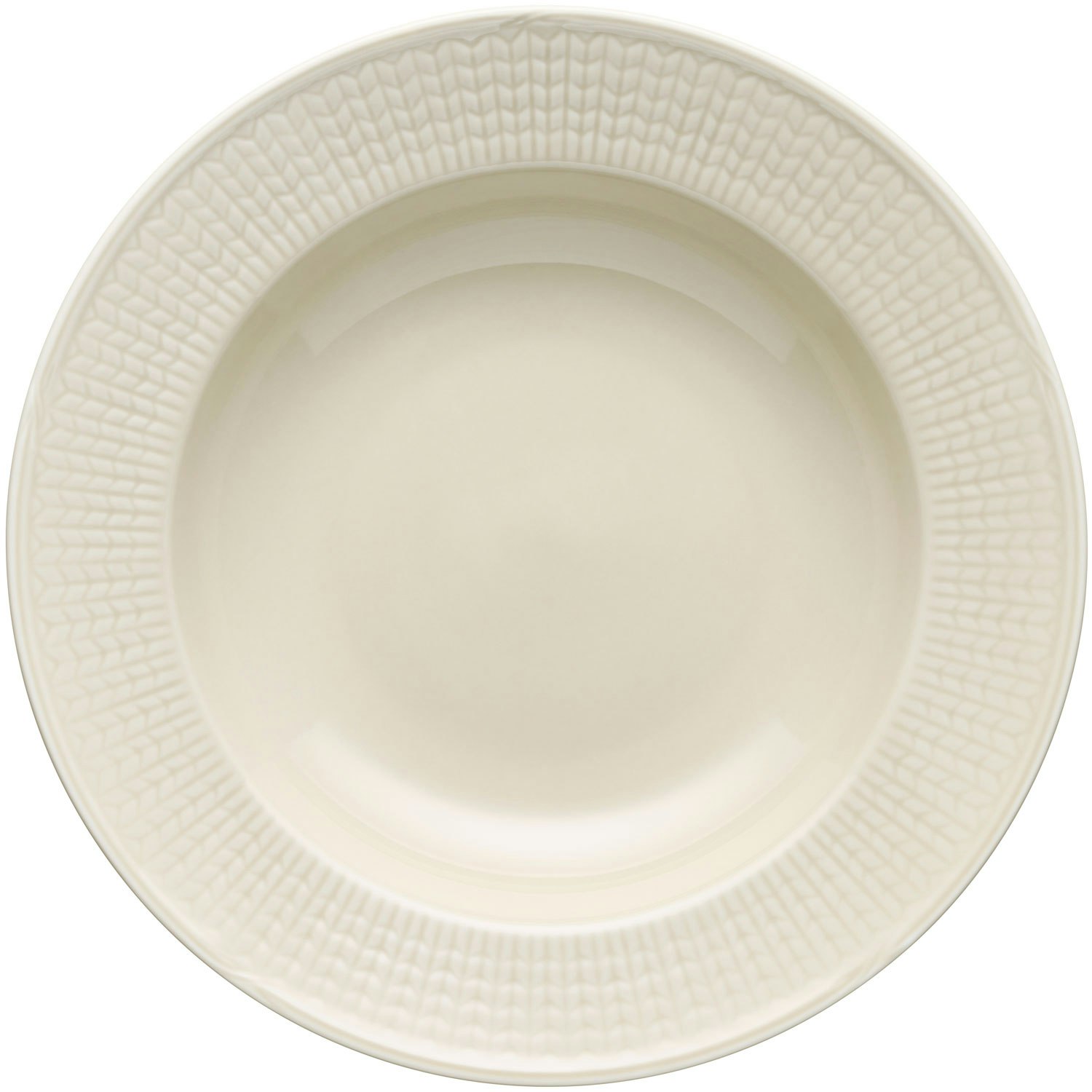 rörstrand swedish grace djup tallrik 25 cm havre (beige) - porslin havre (beige)