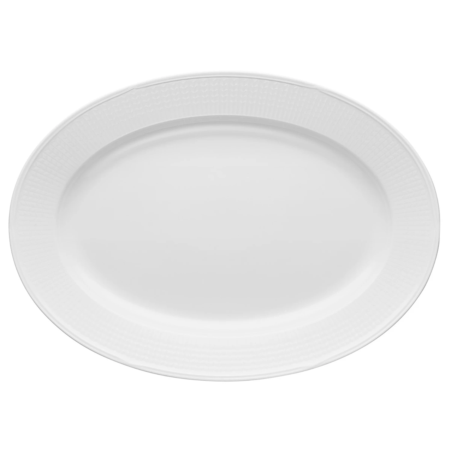 R&ouml;rstrand Swedish Grace Fat Oval 40x29 Cm Sn&ouml; - Uppl&auml;ggningsfat Porslin Sn&ouml; (Vit)