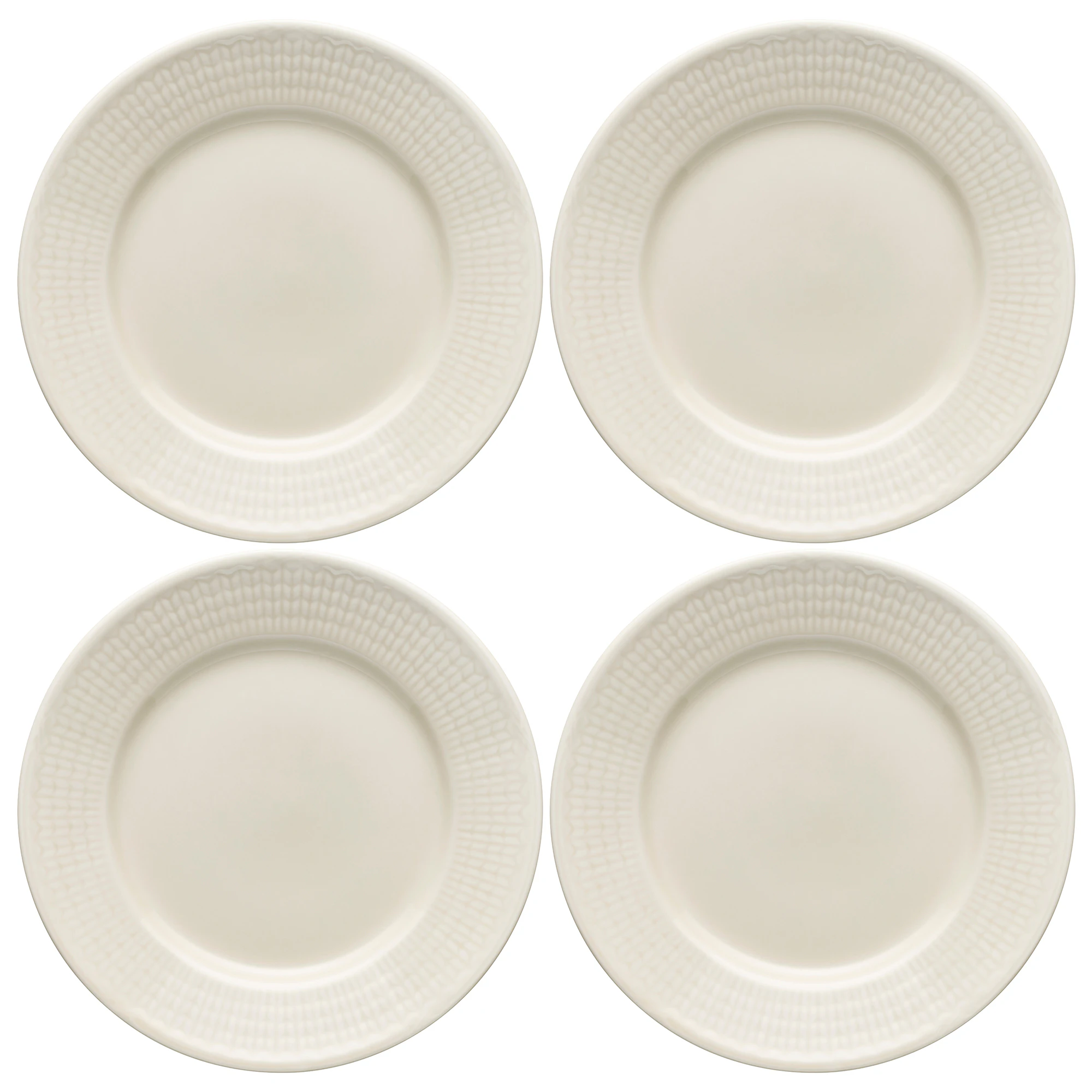 R&ouml;rstrand Swedish Grace Minitallrik 17 Cm 4-pack Havre - Assietter Porslin Havre (Beige)