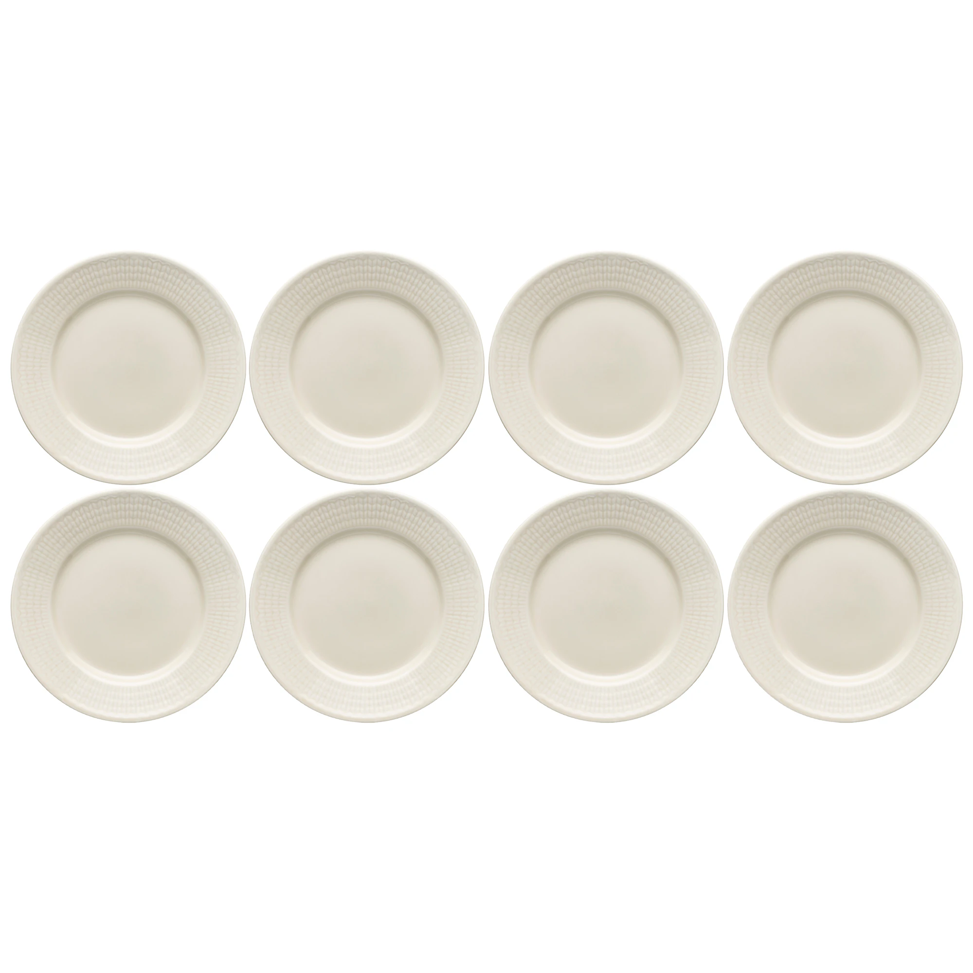 R&ouml;rstrand Swedish Grace Minitallrik 17 Cm 8-pack Havre - Assietter Porslin Havre (Beige)