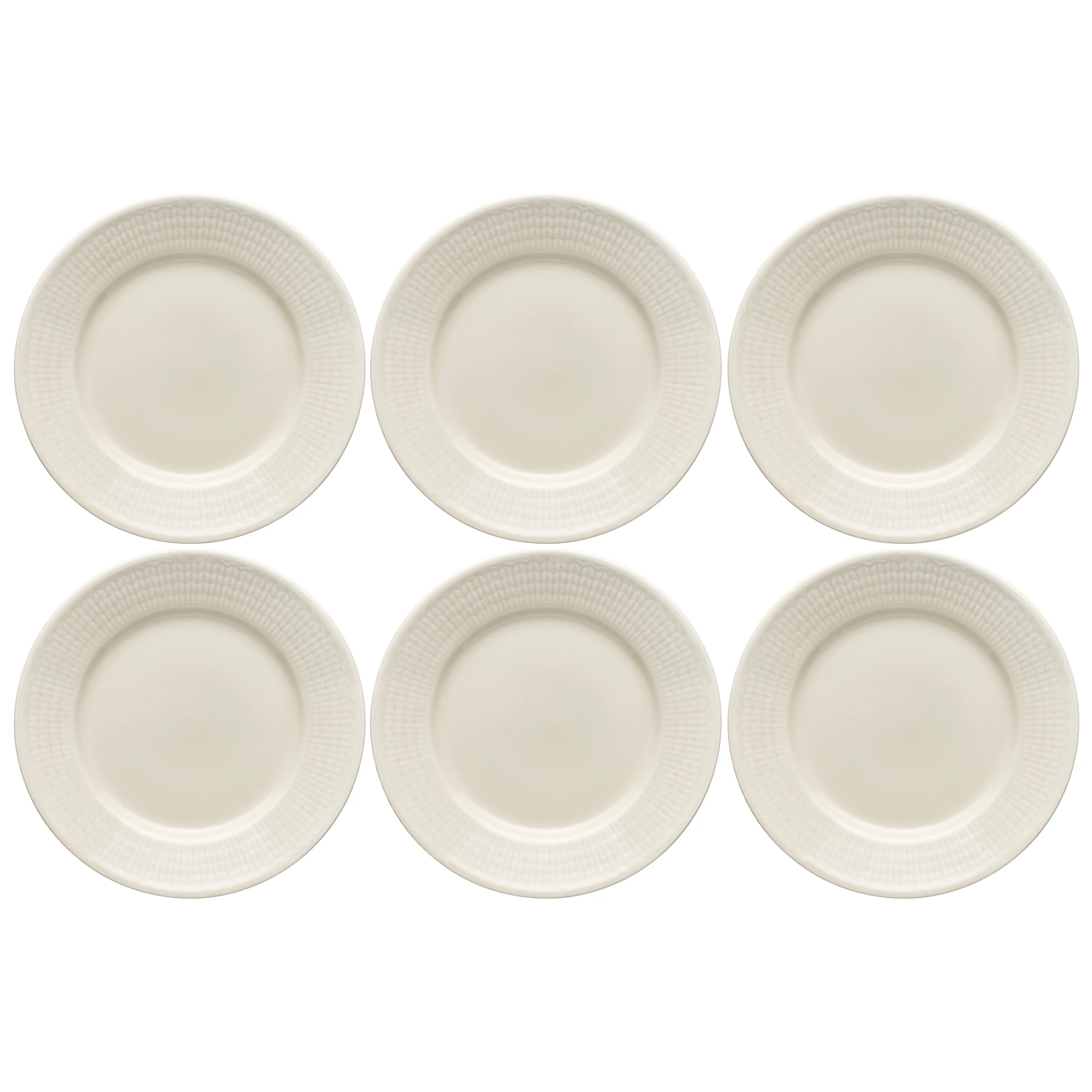 R&ouml;rstrand Swedish Grace Minitallrik 17 Cm 6-pack Havre - Assietter Porslin Havre (Beige)