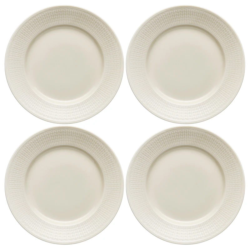Swedish Grace Tallrik 21 cm 4-pack, Havre