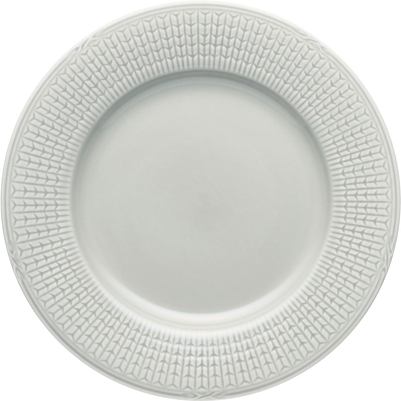Swedish Grace Tallrik 24 cm, Dimma (Ljusgrå)
