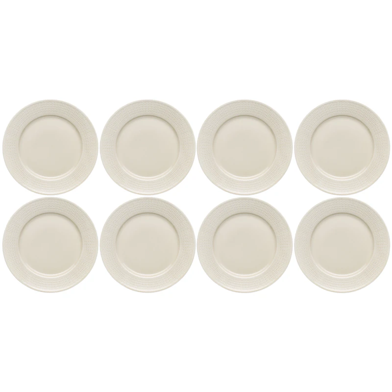 Swedish Grace Tallrik 27 cm 8-pack, Havre