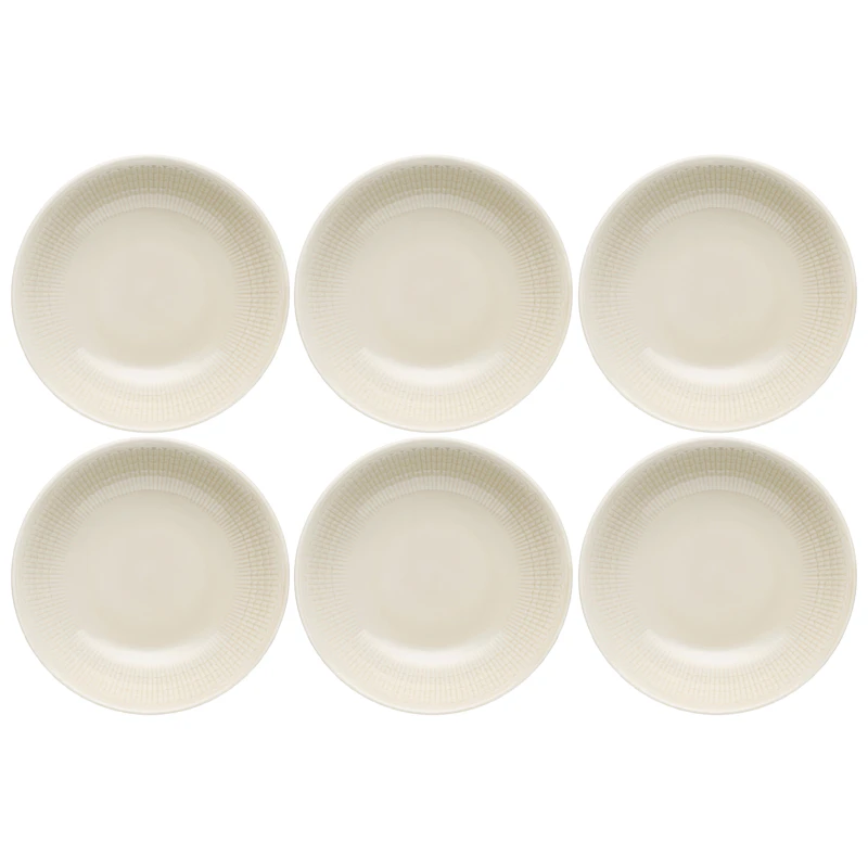 Swedish Grace Djup Tallrik 19 cm 6-pack, Havre