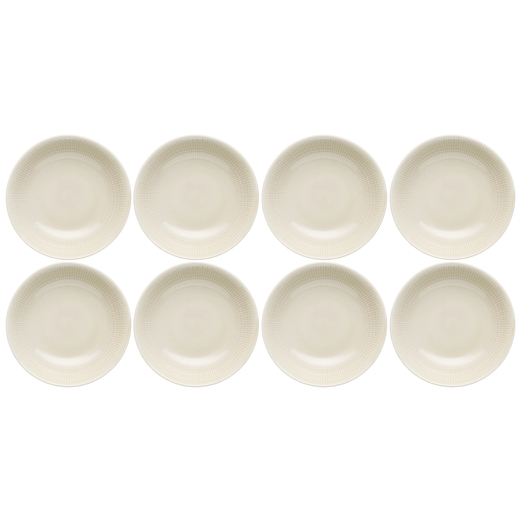 R&ouml;rstrand Swedish Grace Djup Tallrik 19 Cm 8-pack Havre - Djupa tallrikar Porslin Havre (Beige)