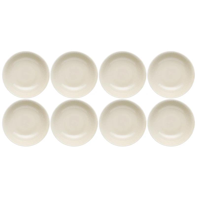 Swedish Grace Djup Tallrik 19 cm 8-pack, Havre