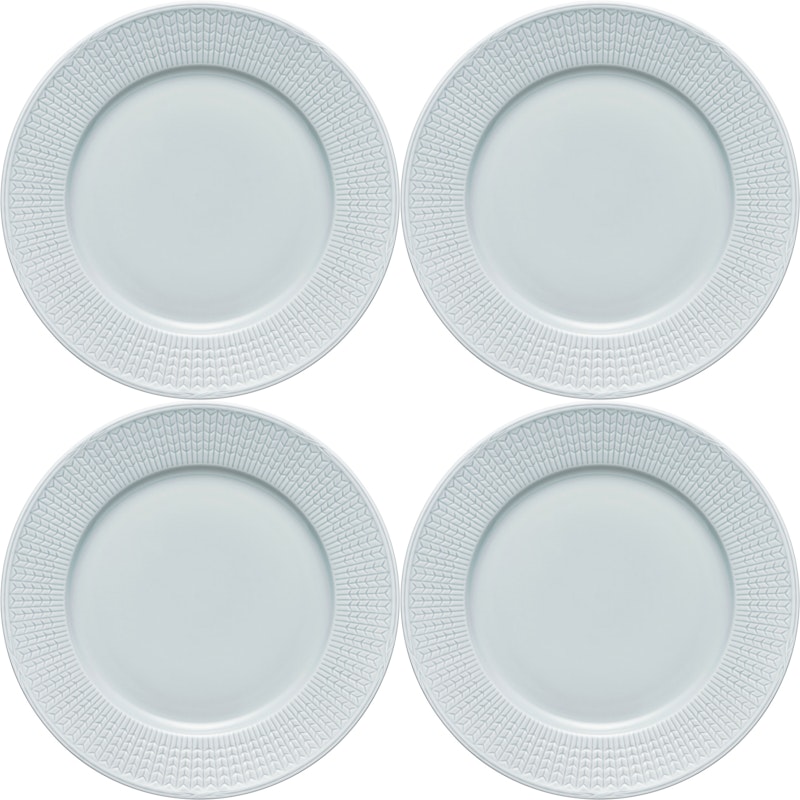 Swedish Grace Tallrikar 27 cm 4-pack, Is