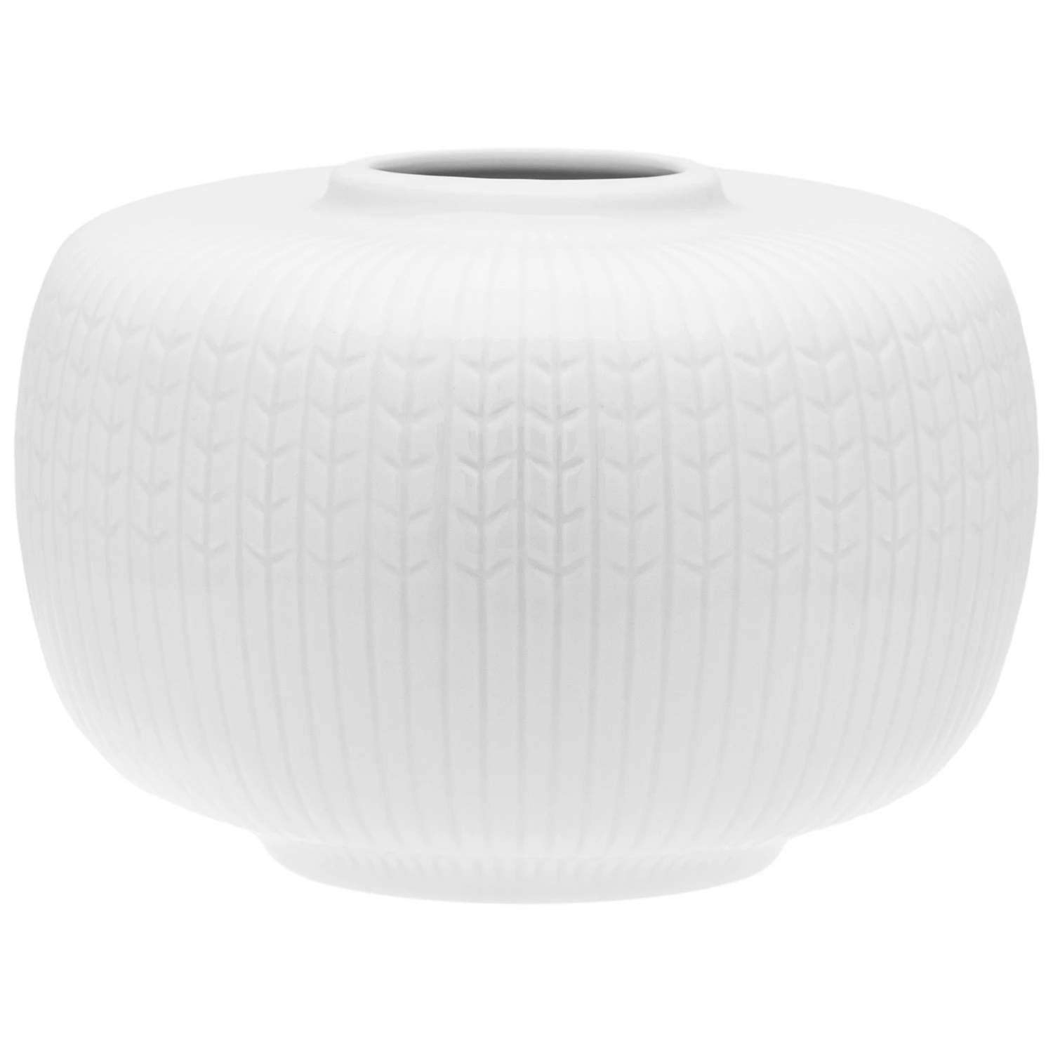 R&ouml;rstrand Swedish Grace Vas &Oslash;13 Cm Sn&ouml; - Vaser Porslin Snow