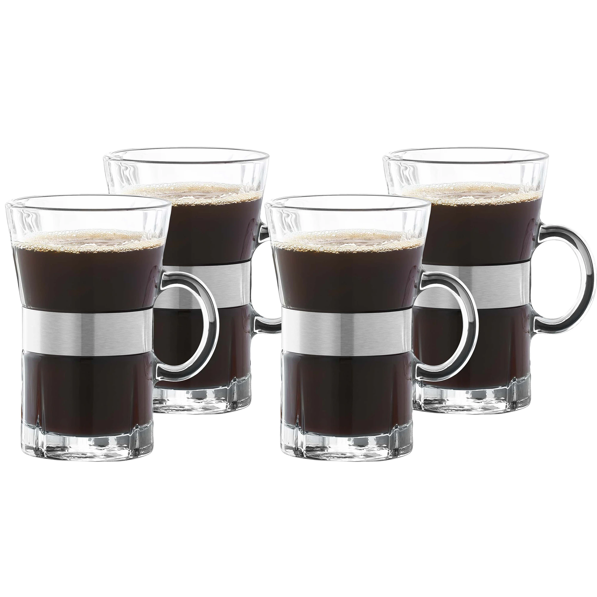 Rosendahl Copenhagen Grand Cru Hot Drink 4-pack - Kaffekoppar Glas Klar