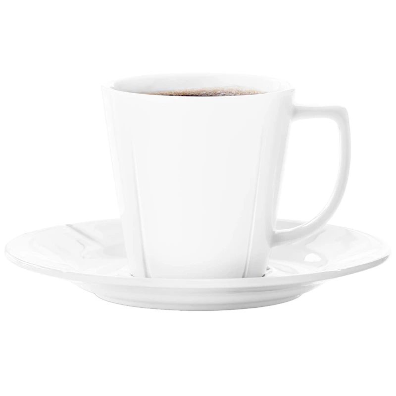 Grand Cru Kaffekopp med Fat, 26 cl