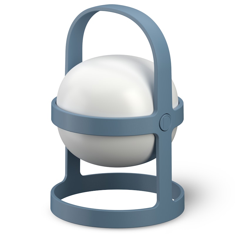 Soft Spot Solar Circular Lampa Portabel 18,5 cm, Sky Blue