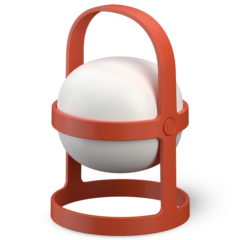 Soft Spot Solar Circular Lampa Portabel 18,5 cm, Terrakotta