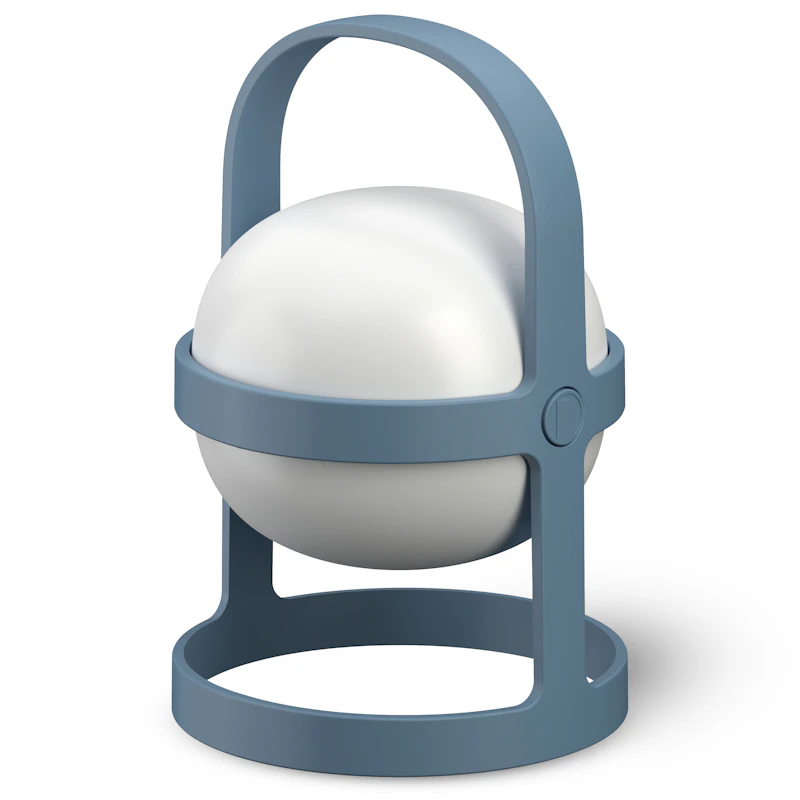 Soft Spot Solar Circular Lampa Portabel 18,5 cm, Sky Blue