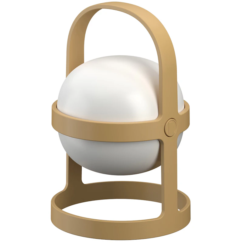 Soft Spot Solar Circular Lampa Portabel 25 cm, Wheat