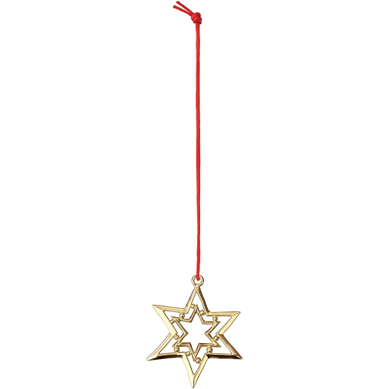 Juldekoration 8 cm, Guld