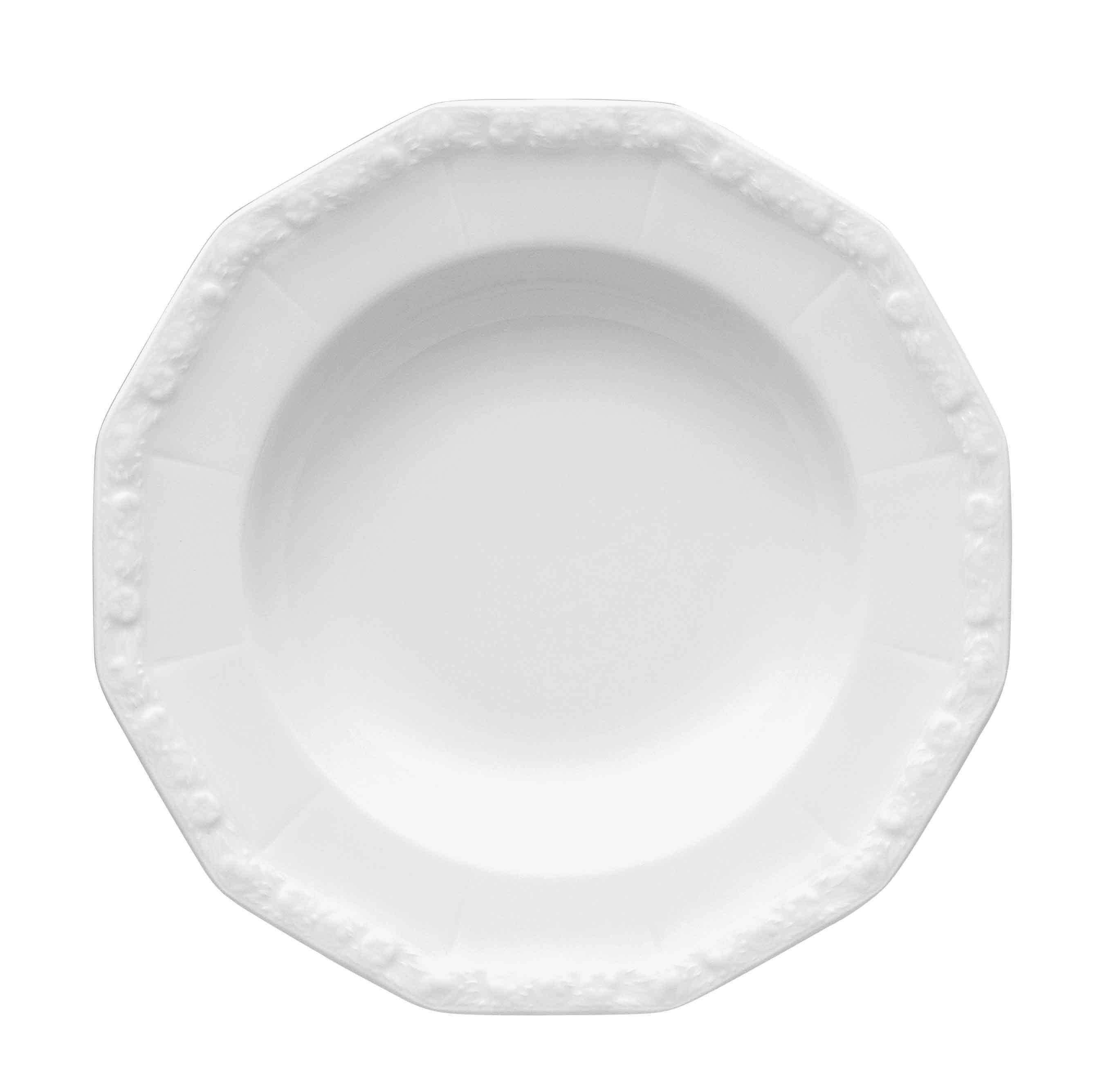 Rosenthal Maria Djup Tallrik 21 Cm - Djupa tallrikar Porslin Vit