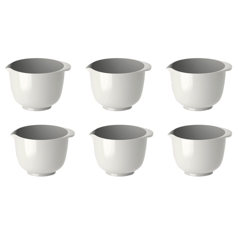 Margrethe Miniskål 25 ml 6-pack, Vit