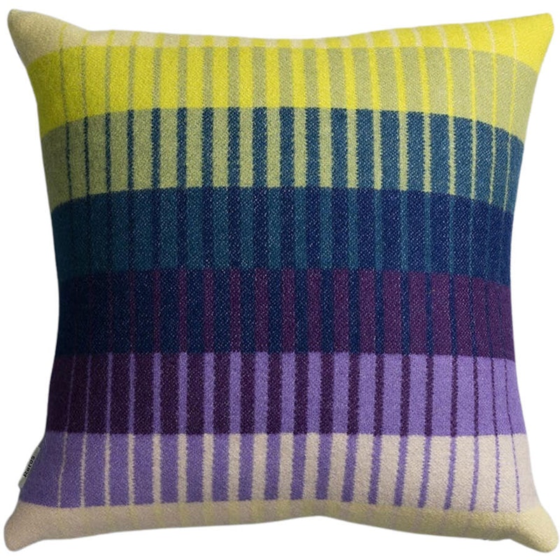 Åsmund Gradient Kudde 50x50 cm, Gul / Blå