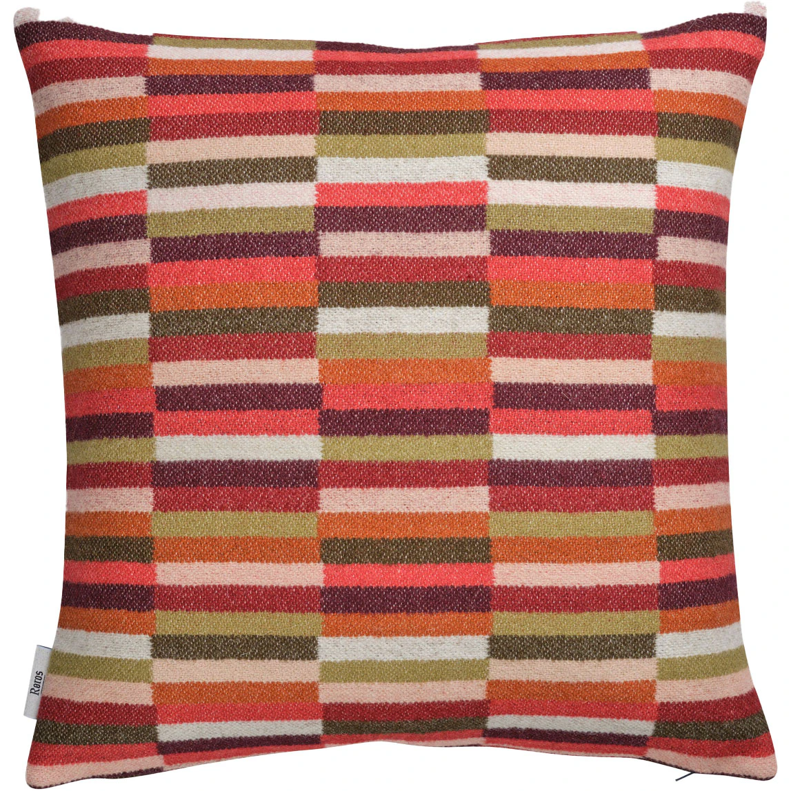 Røros Tweed Ida Kudde 50x50 Cm Red Shades - Prydnadskuddar & Fodral Norsk Lammull Röd